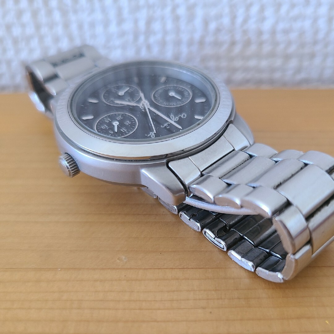Agnes b. Wristwatch Silver Analog Battery Operated Regular 38 000 yen