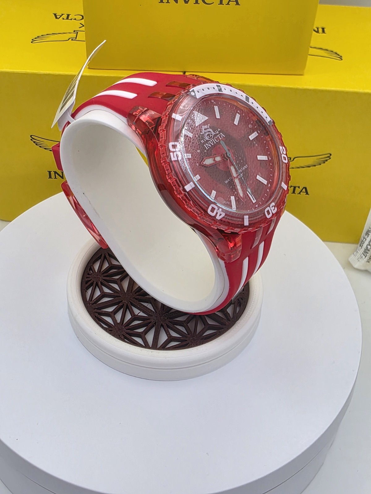 Invicta Subaqua Chromamode Men’s Watch – 44mm Red 69450 New