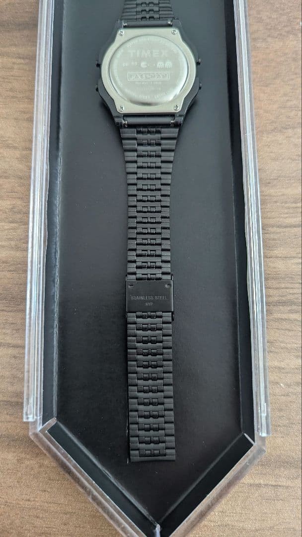 TIMEX Pacman Collab Digital Watch Black Mens Limited Edition Classic