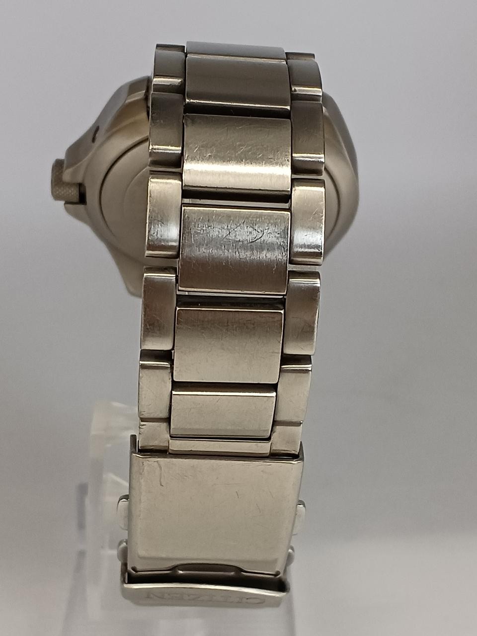 CITIZEN Promaster H100-S074304 Solar Radio Analog Men Watch Titanium