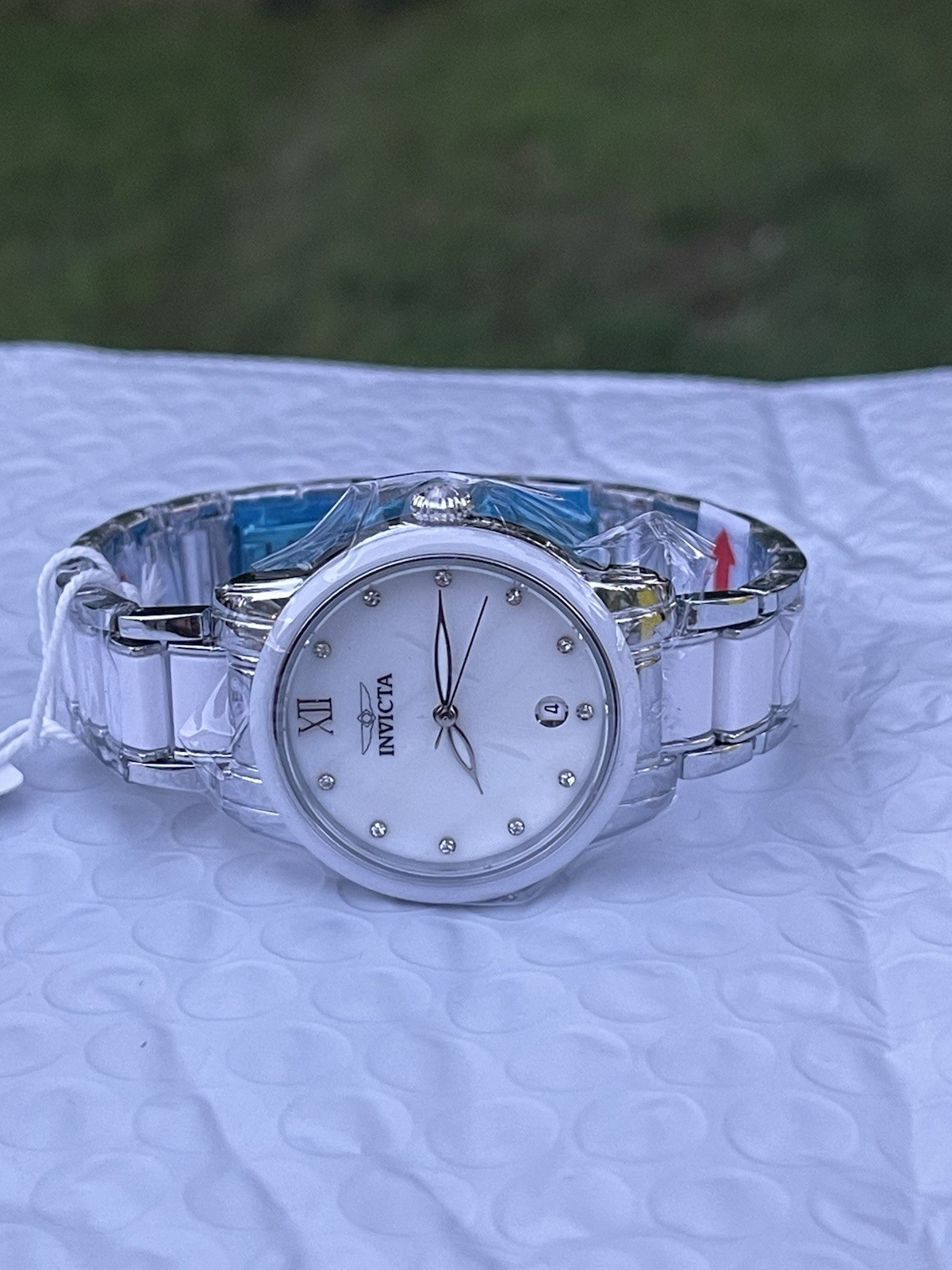 Invicta Celestial Lady Women’s Watch – 34.7mm, Silver & White NEW