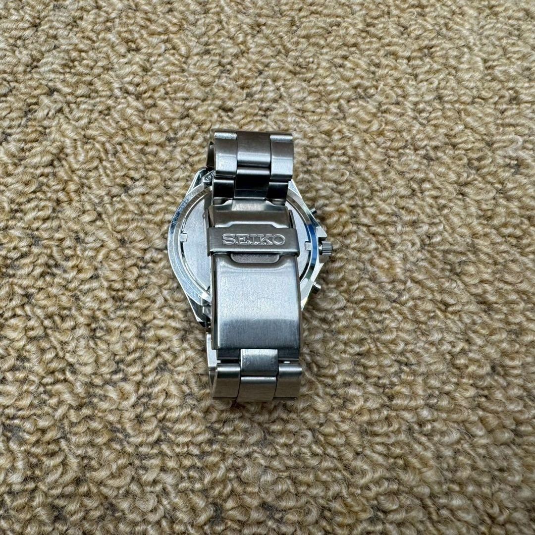 SEIKO Pilot Chronograph 7T92 0CF0 Quartz Wristwatch