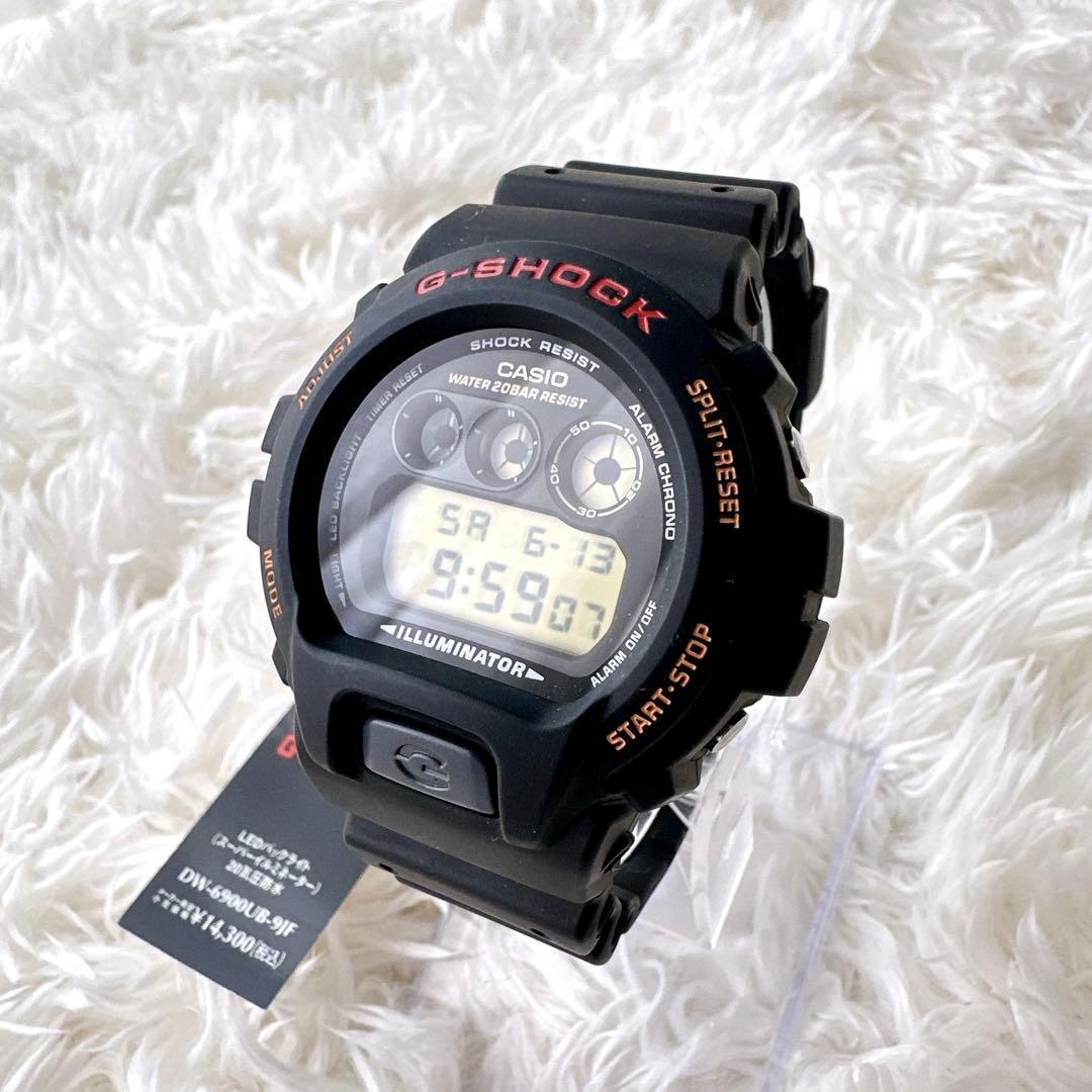CASIO G-SHOCK Men’s Watch DW-6900UB-9JF holiday Gifts Black ​CasualSport JAPAN