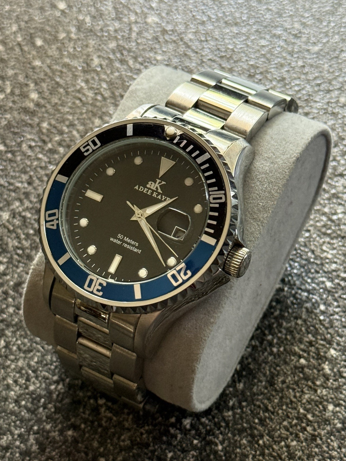 Men’s 44.5MM Adee Kaye Beverly Hills “Seal” Series Sports Diver Watch AK3534