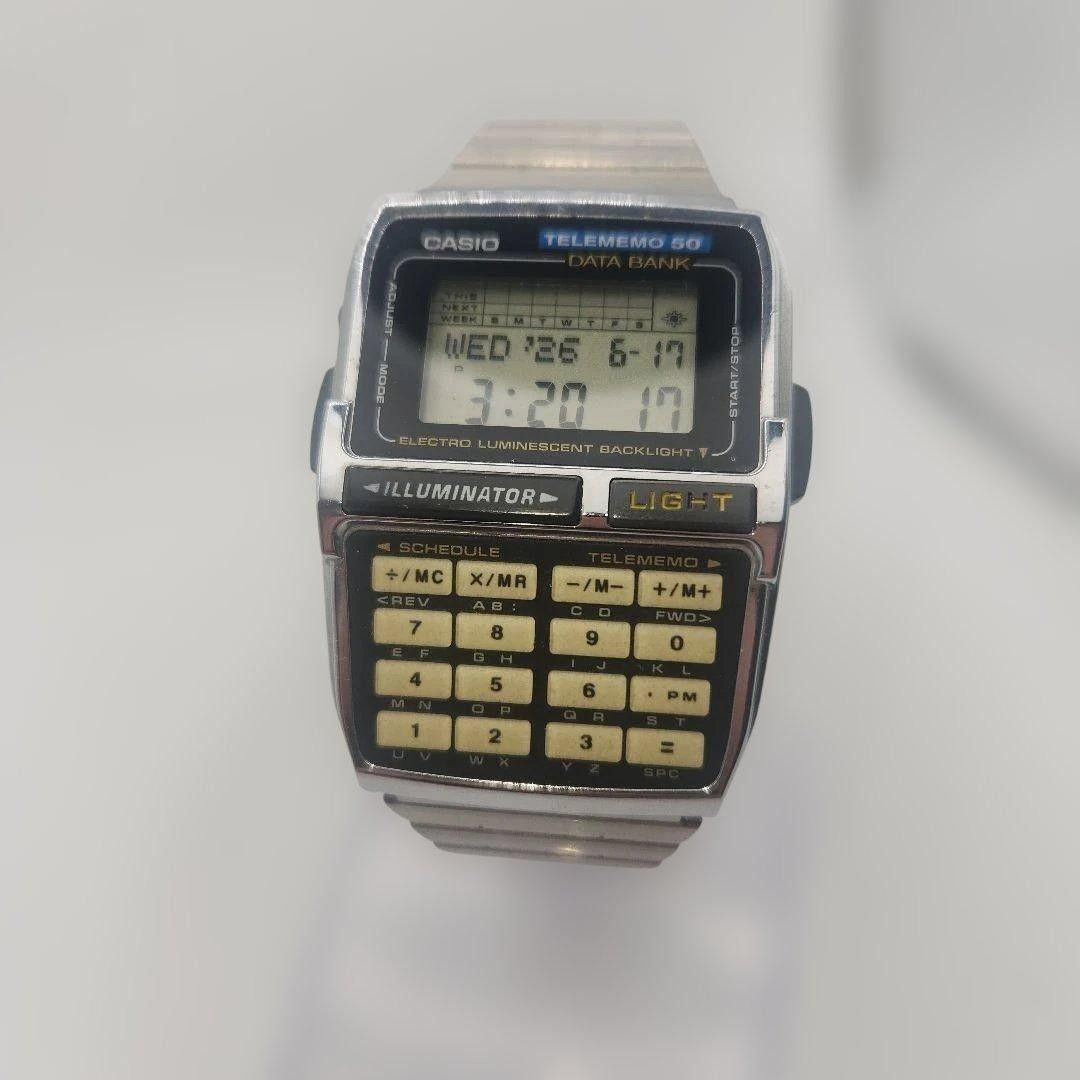 Casio Working Men’s DBC 630 Calculator Data Bank Watch