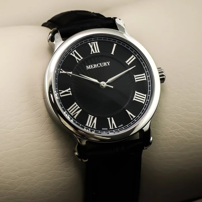 Mercury – Swiss Watch – ME385-SL-3 Swiss Quartz 36 mm ME385 50m (5 ATM, 169 ft)