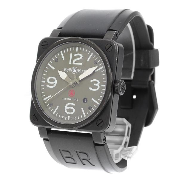 Bell & Ross Military BR03-92 42mm Ceramic Automatic Date Watch #C7404