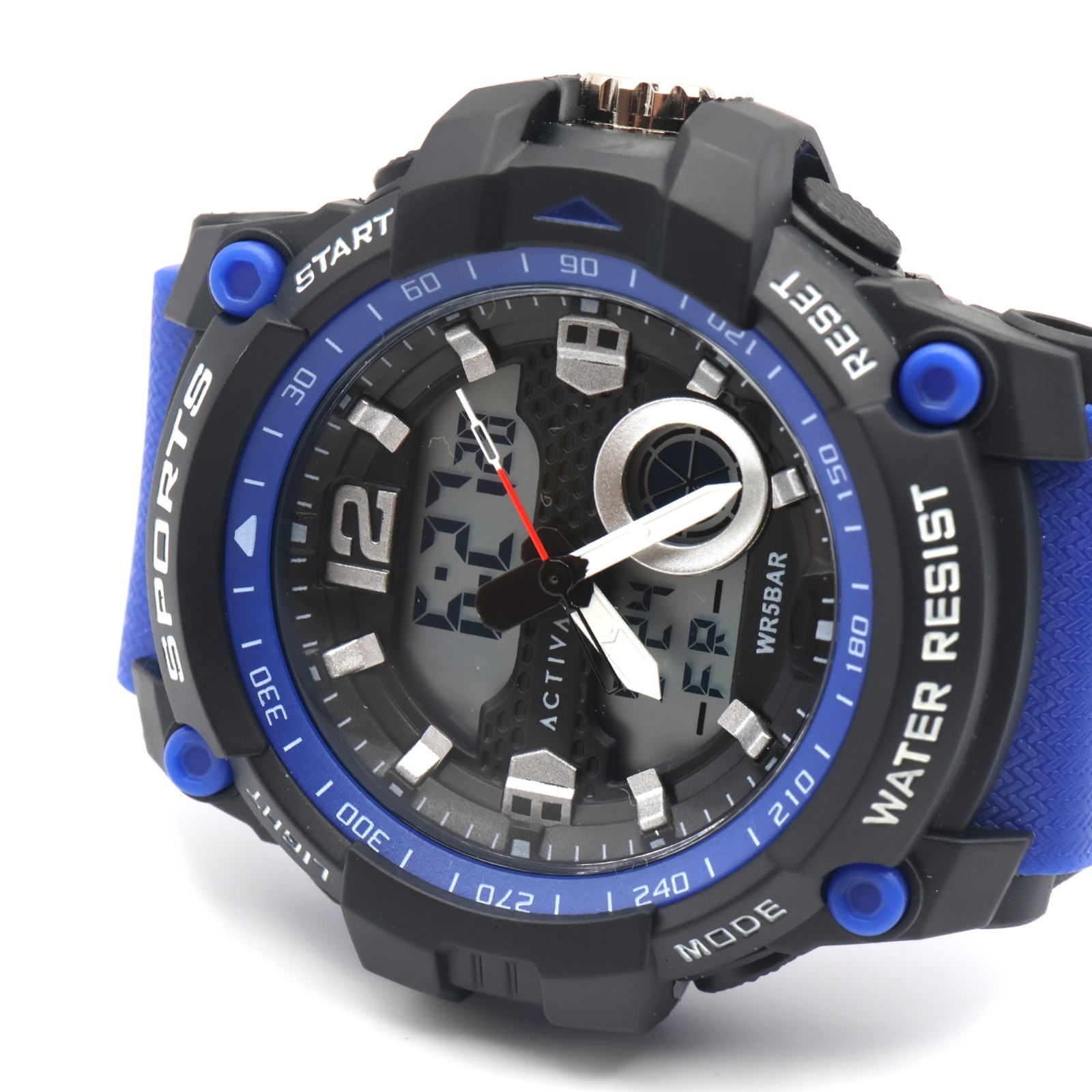 Activa Circuit X Invicta Digital Men’s Watch – 54mm. Navy Blue (ACW497-004)