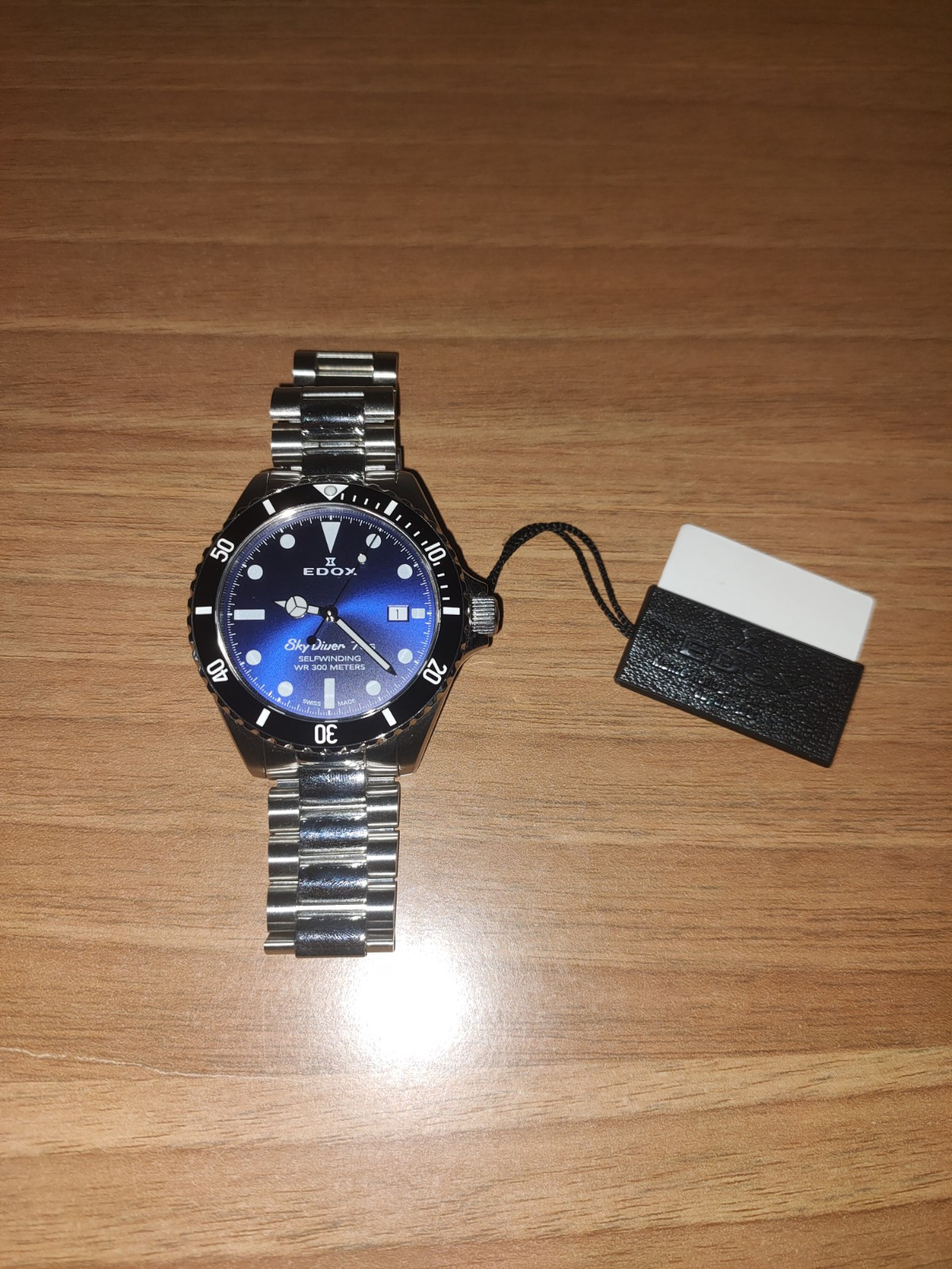 Edox Skydiver 70s Date Automatic 80115-3N1M-BUIN Automatic Watch