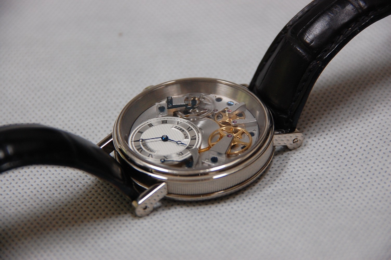 Breguet Tradition | 18kt White Gold | 40mm | Deployant Clasp | Ref 7057BB/11/9W6