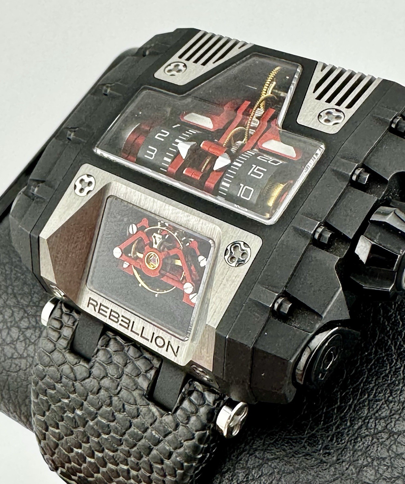 REBELLION T-1000 Gotham Limited Edition Swiss 1000 Hour Power Reserve MSRP $188k