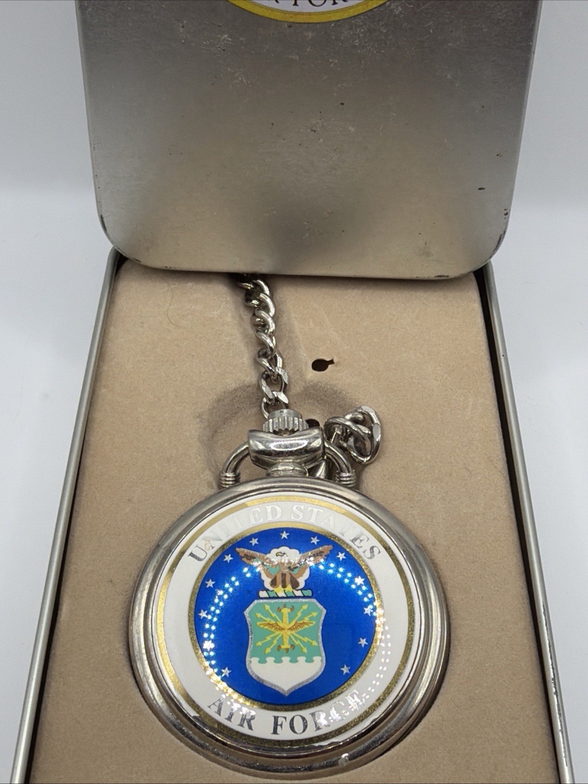 United States Air Force Avon Pocket Watch Men’s