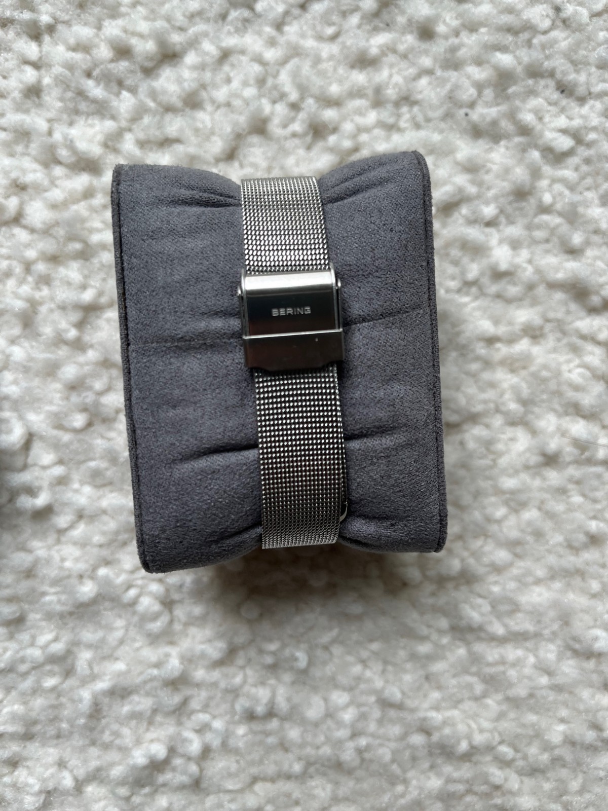 Bering Ladies Classic Stainless Steel Watch Milanese Mesh 10126-001