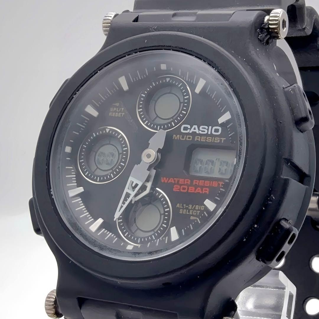 New battery CASIO G SHOCK MUDMAN Men’s Watch AW 570 Black