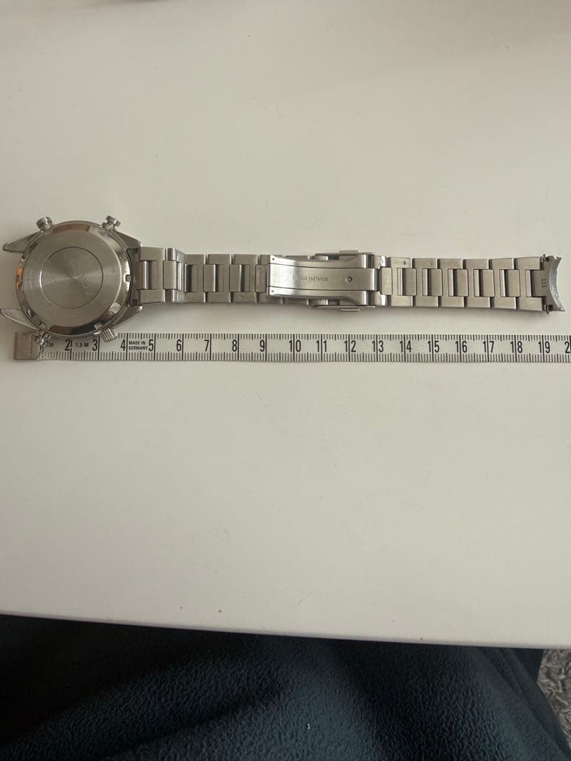 SEIKO Prospex Speedtimer SBER003 Solar Chronograph Black Dial Stainless Steel