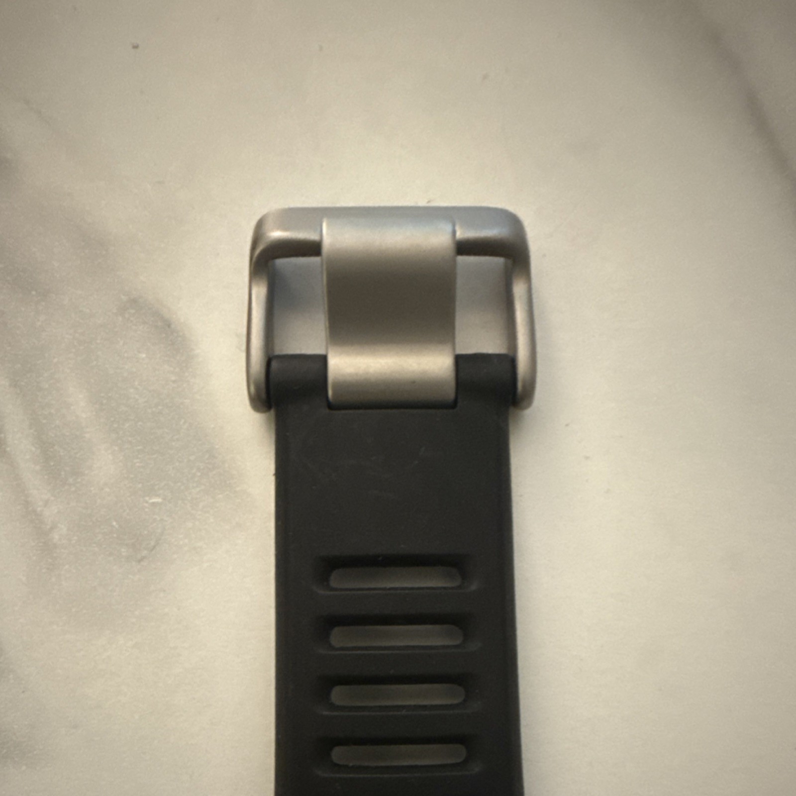 Nike WC0038 digital wristwatch, black band, 100m water resistant, stopwatch