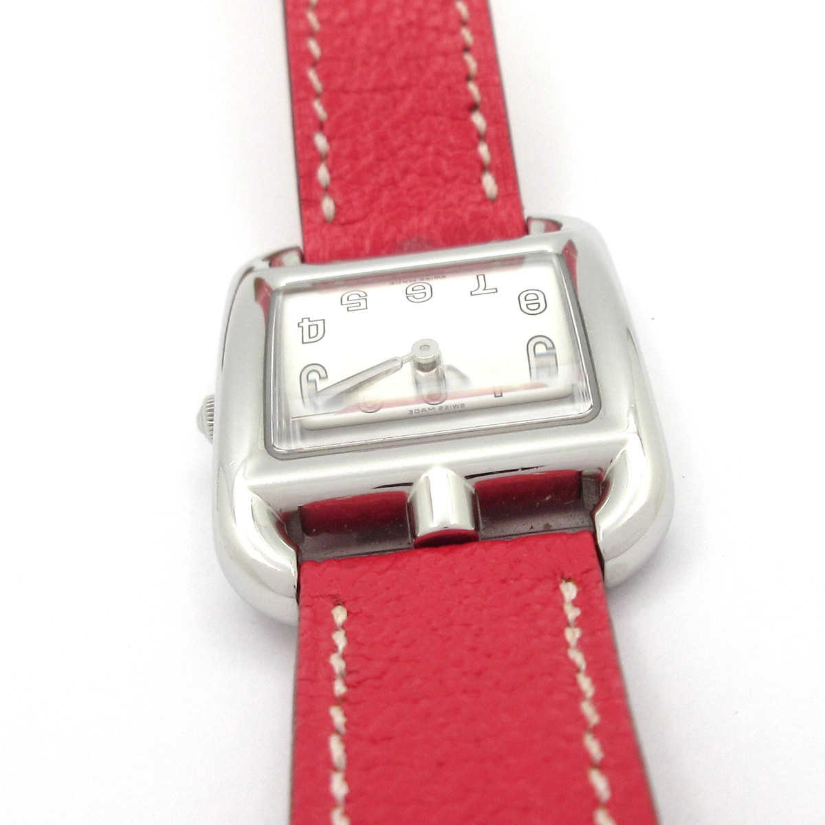 HERMES Cape Cod Double Tour CC1.210a 3****** Red Women’s Wrist Watch