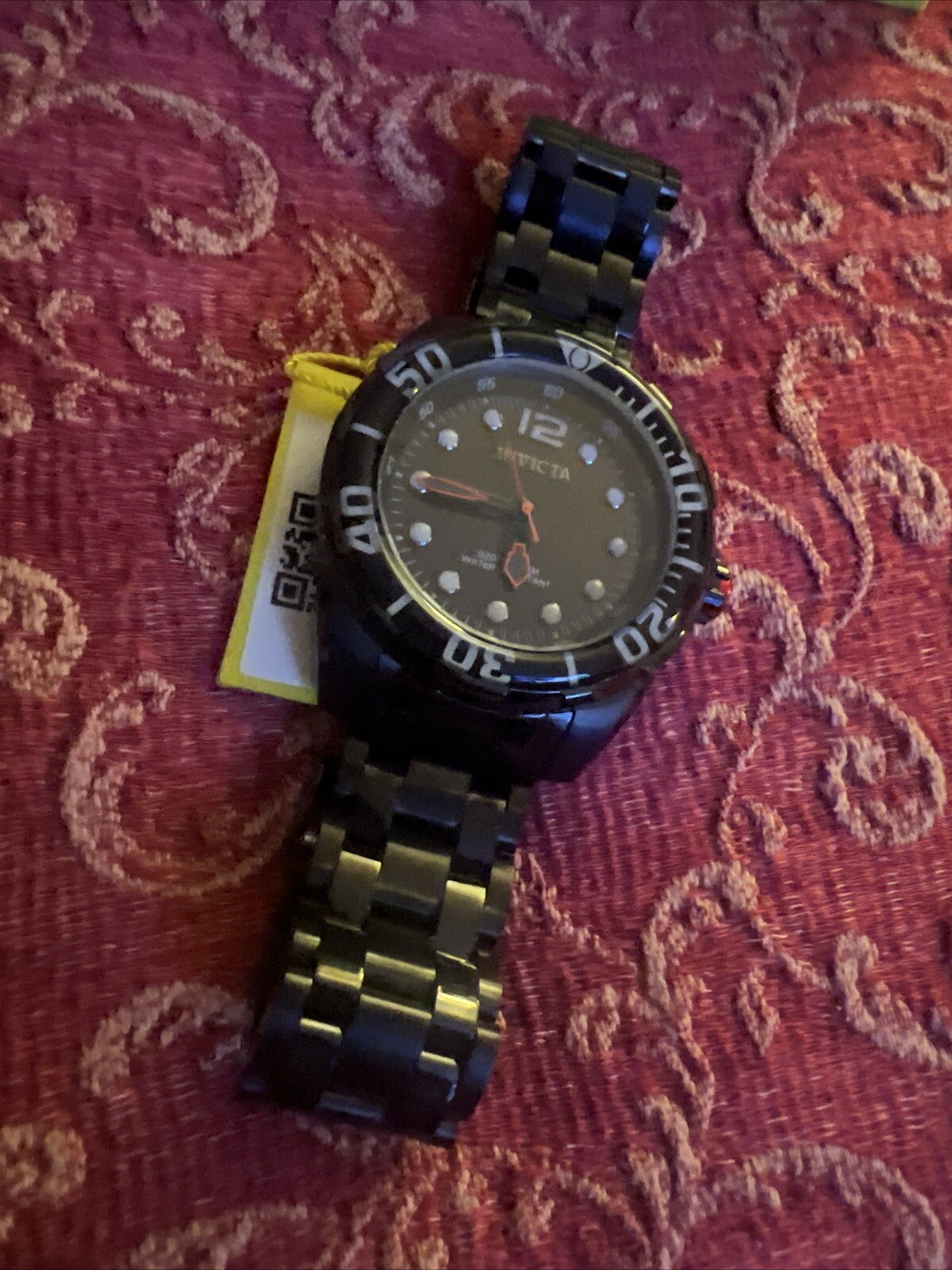 TRIPLE BLACK Pro Diver INVICTA 330feet Quartz Watch New in Box 🤩