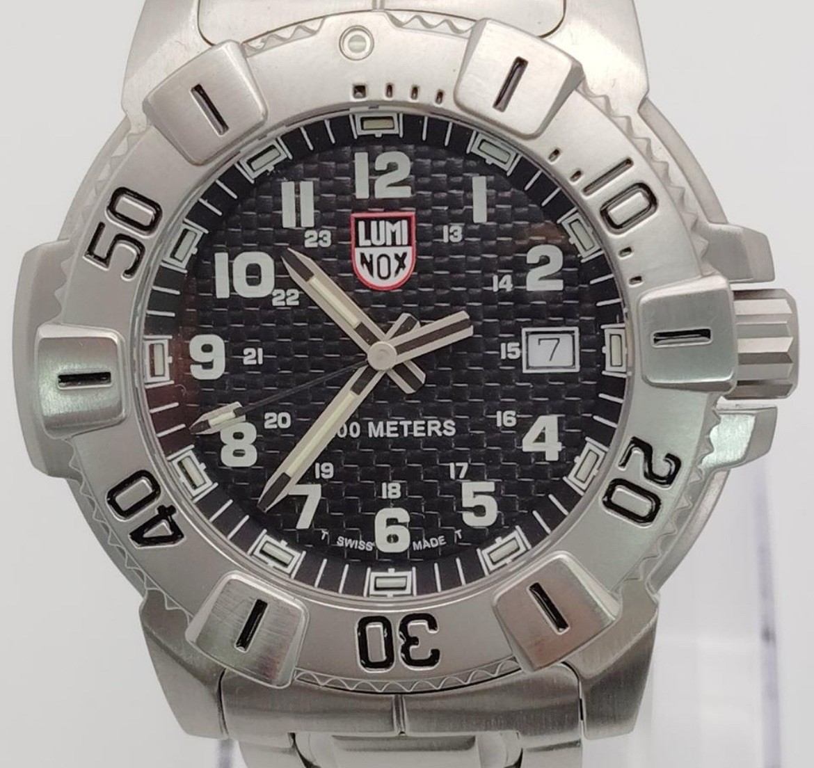 Luminox Stainless Steel Series 6100/6200 Diving watch (broken band)