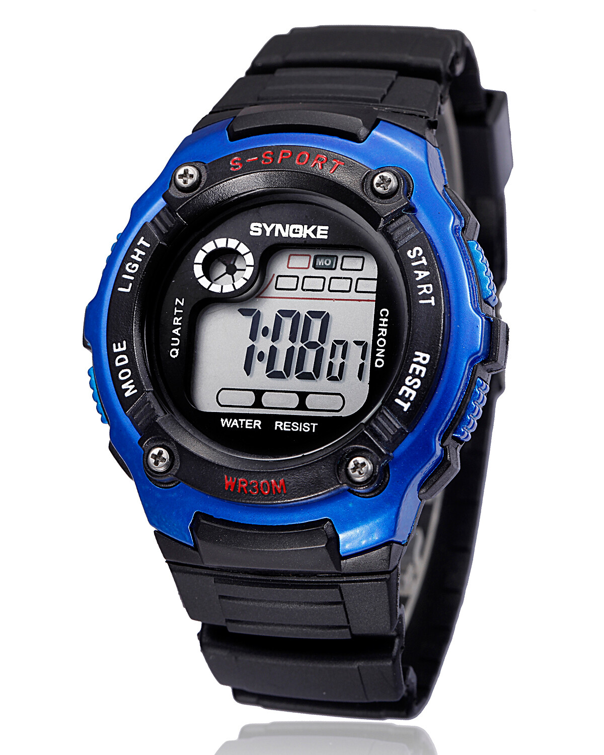 Student Watch Gift Sport Alarm LED Date Boys Girls Digital Waterproof Wristwatch