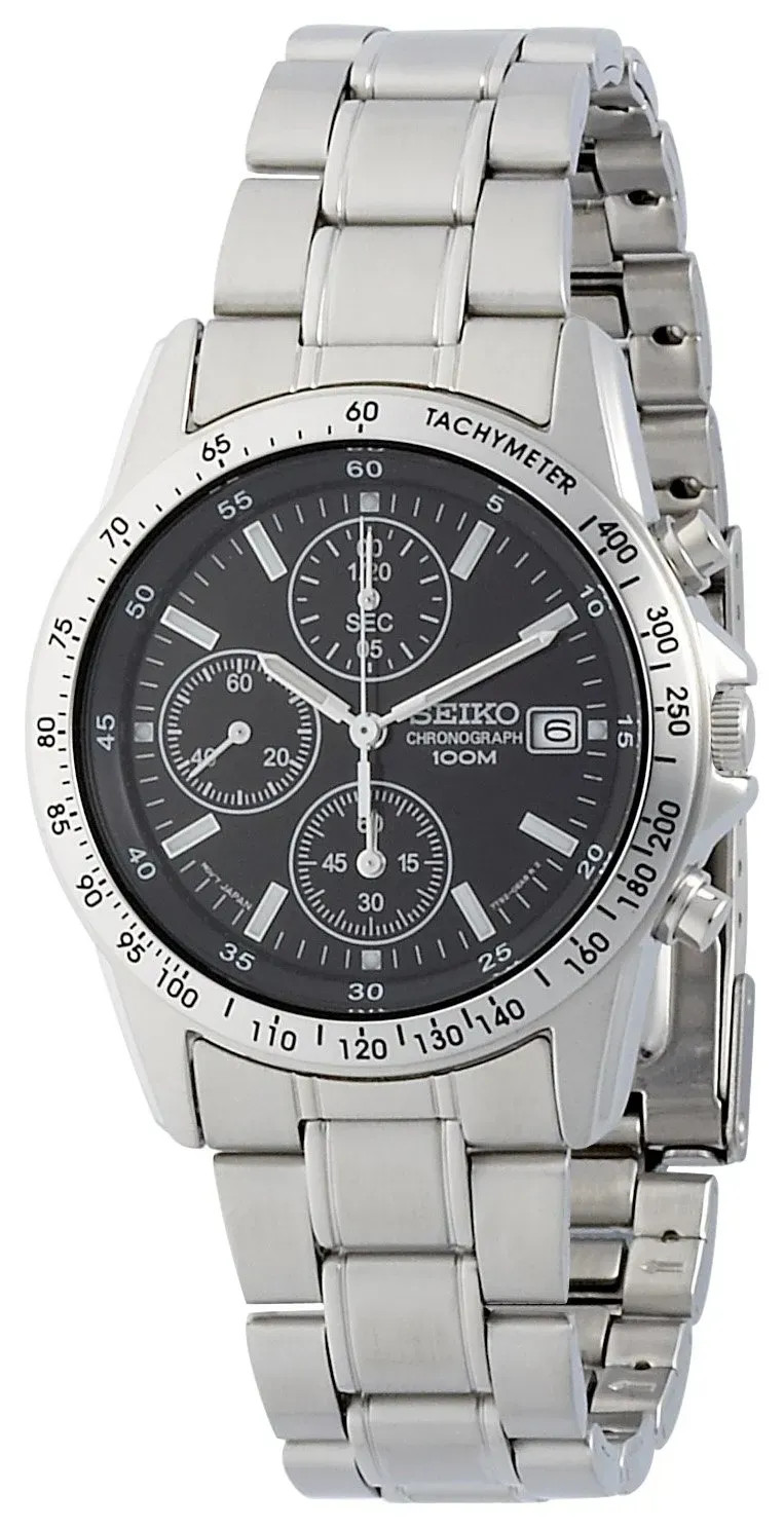 Japan NEW SEIKO Men’s Watch SND367PC Import Chronograph 10BAR