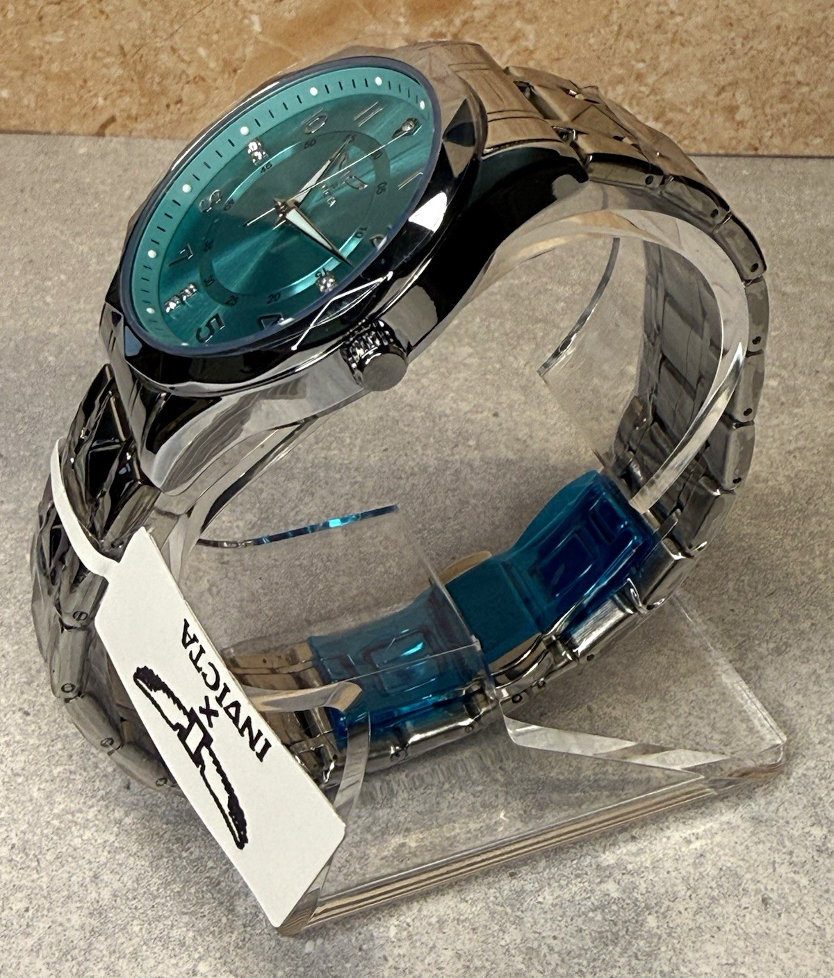 Invicta Men’s Watch 41mm – Teal Sunburst Dial – Brand New with Box