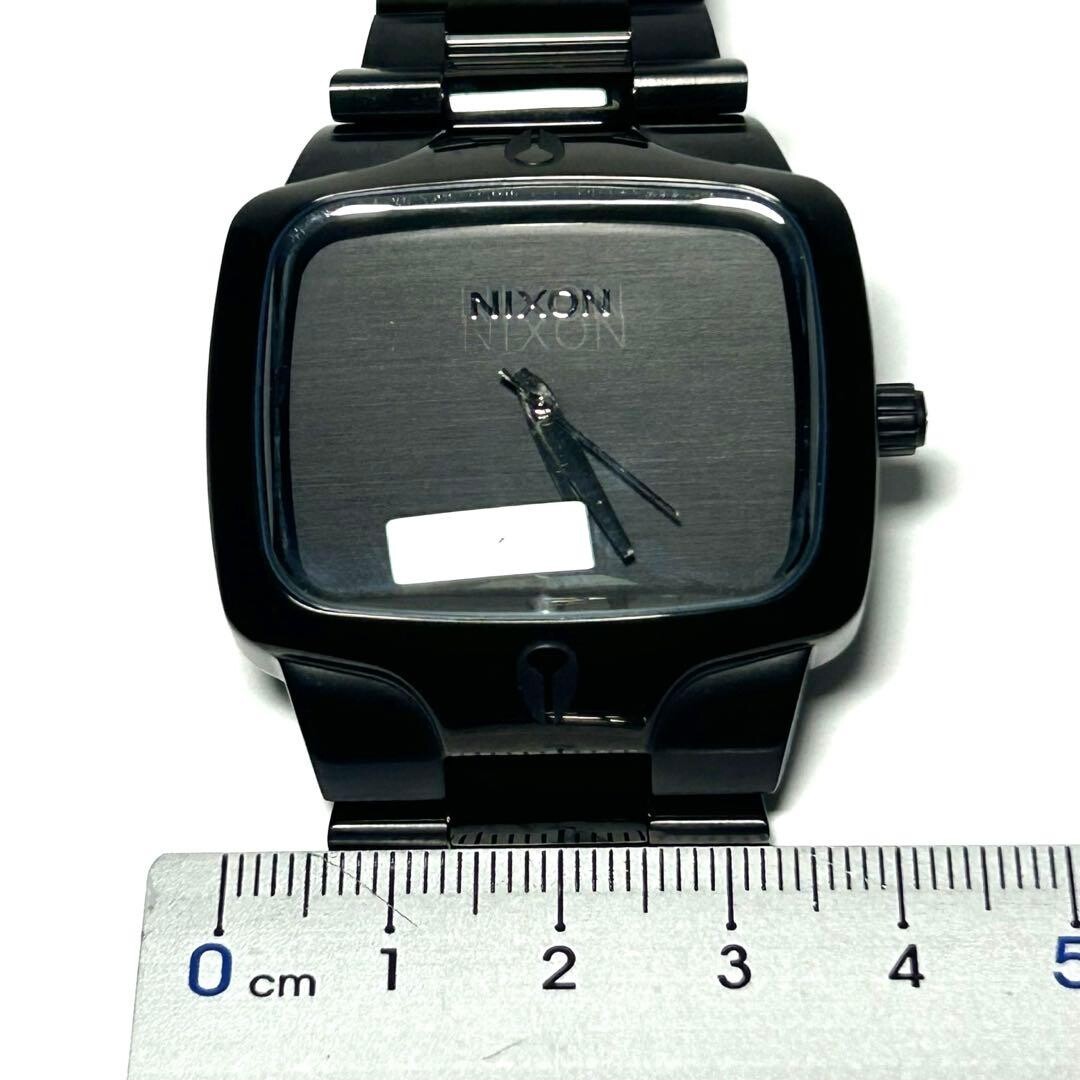 NIXON Authentic The Player Black Quartz Analog Stainless Steel Wristwatch 100M