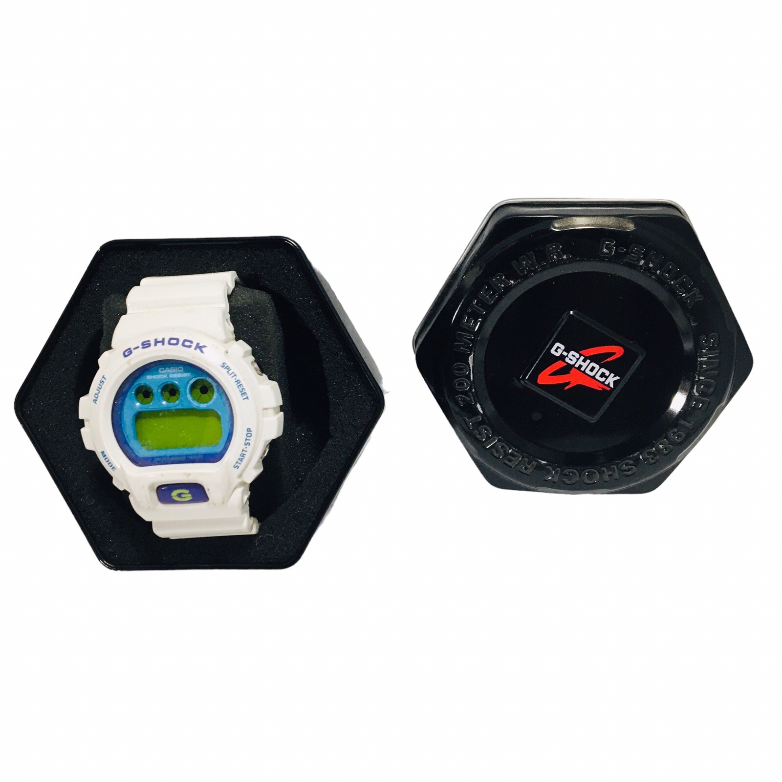 Casio G-SHOCK Men’s 3230 1289 Blue, Purple & White DW-6900CS-7 Digital Watch