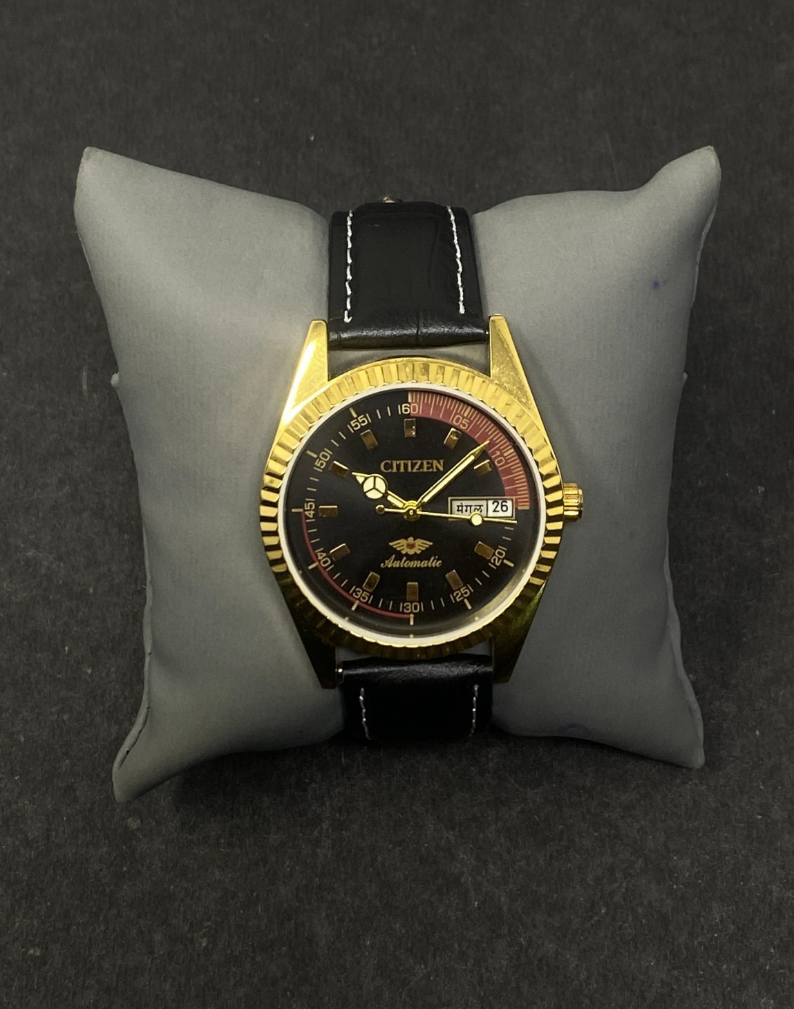 Vintage Citizen Automatic 8200A Japan Movement Day-Date Men’s Wrist Watch