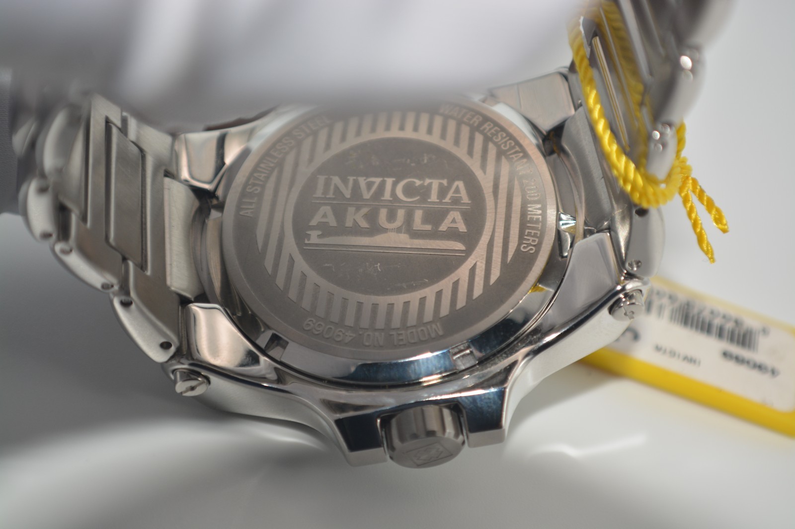 Invicta Akula Light Blue Dial Quartz Stainless Steel Men’s Watch 49069