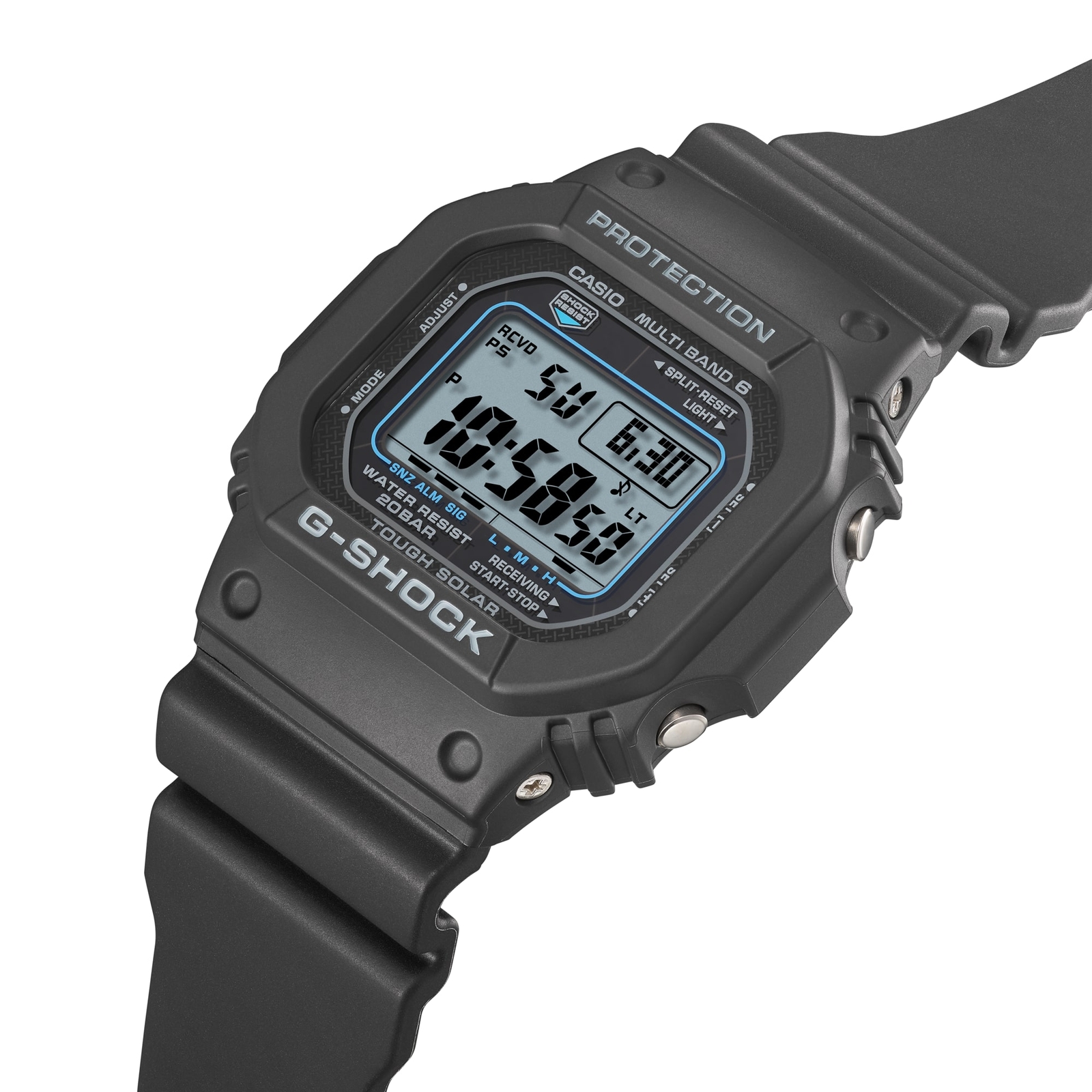 CASIO G-SHOCK GW-M5610U-1CJF Radio Solar Multiband 6 Black 43.2mm Watch