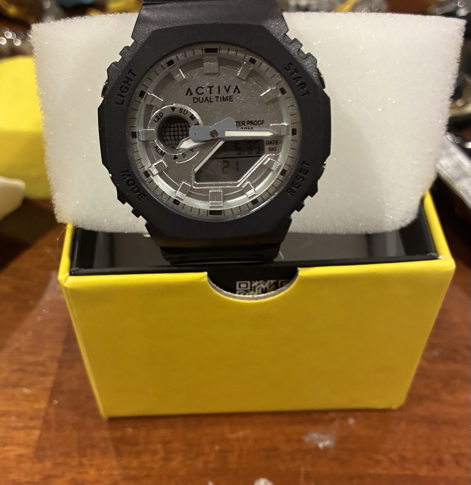 Activa Recon X Invicta Dual Time Analog-Digital Quartz Watch 45.5mm 30m