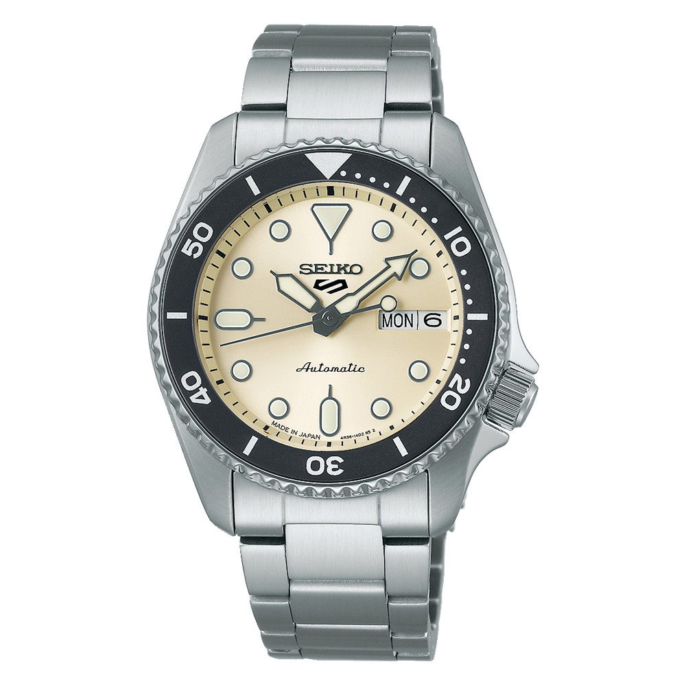Seiko SBSA227 5SPORTS SKX Sports Style Mechanical Automatic Analog Watch White