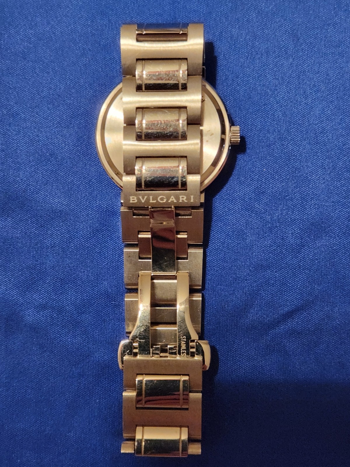 Bvlgari Bvlgari 33mm Automatic White Guilloché Dial SS Bracelet Swiss Made Watch