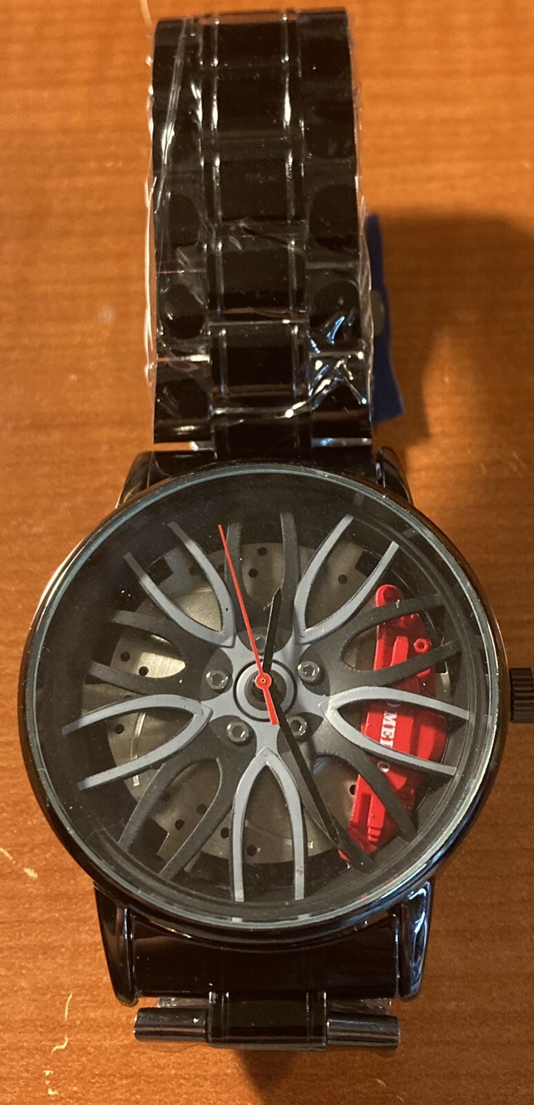 Luxury Watch – Car Wheel – Car Brake – Red Brake – Water Resistant – Super Cool