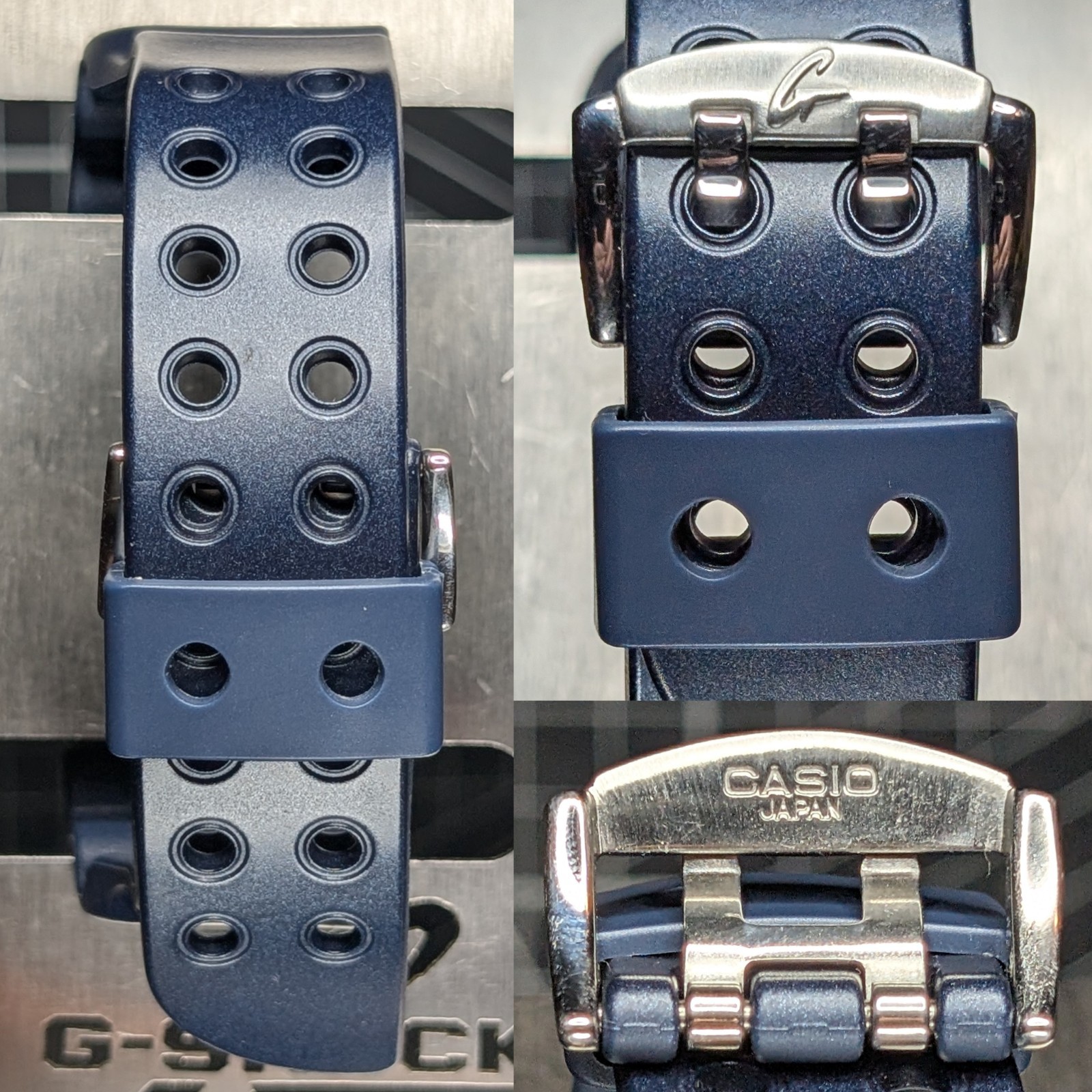 Casio G-Shock ICERC GW-200 Solar Titanium Screwback Blue Grey Master GW-200K-2