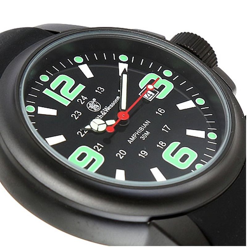 Smith Wesson AMPHIBIAN COMMANDO WATCH Black