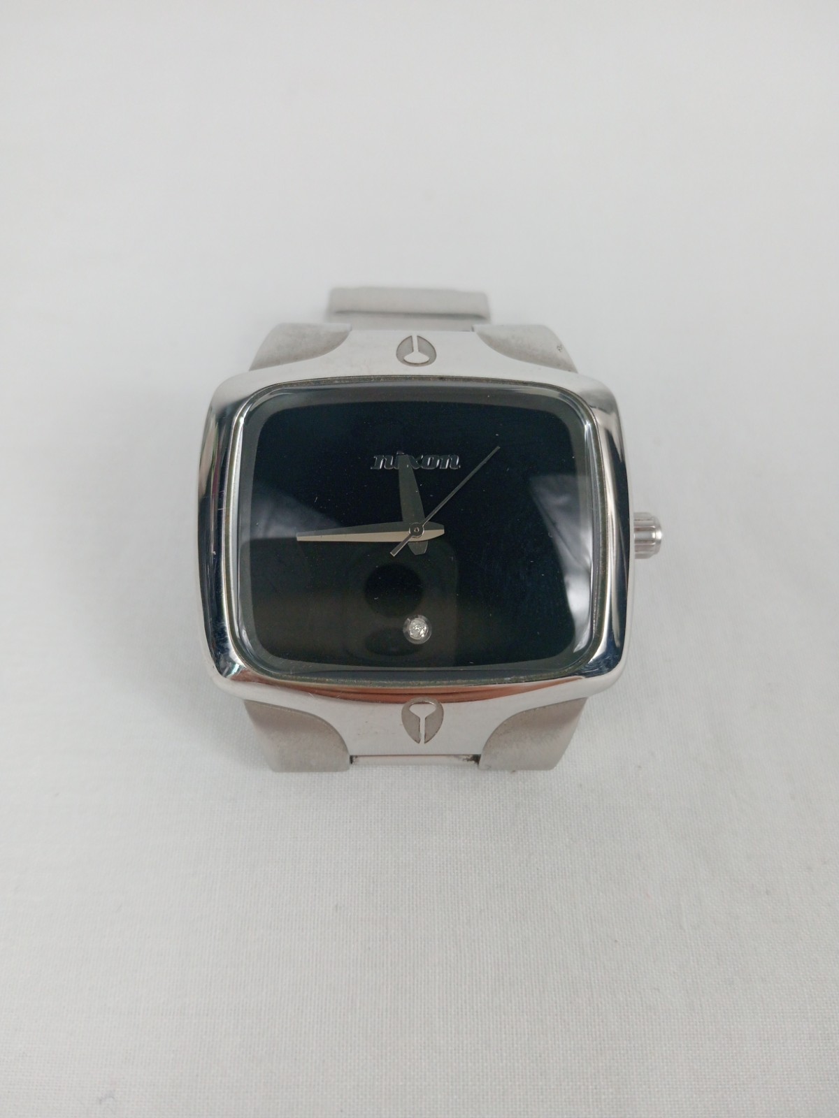 NIXON THE PLAYER Watch Stainless Steel Black Analog 40mm Mens Quartz