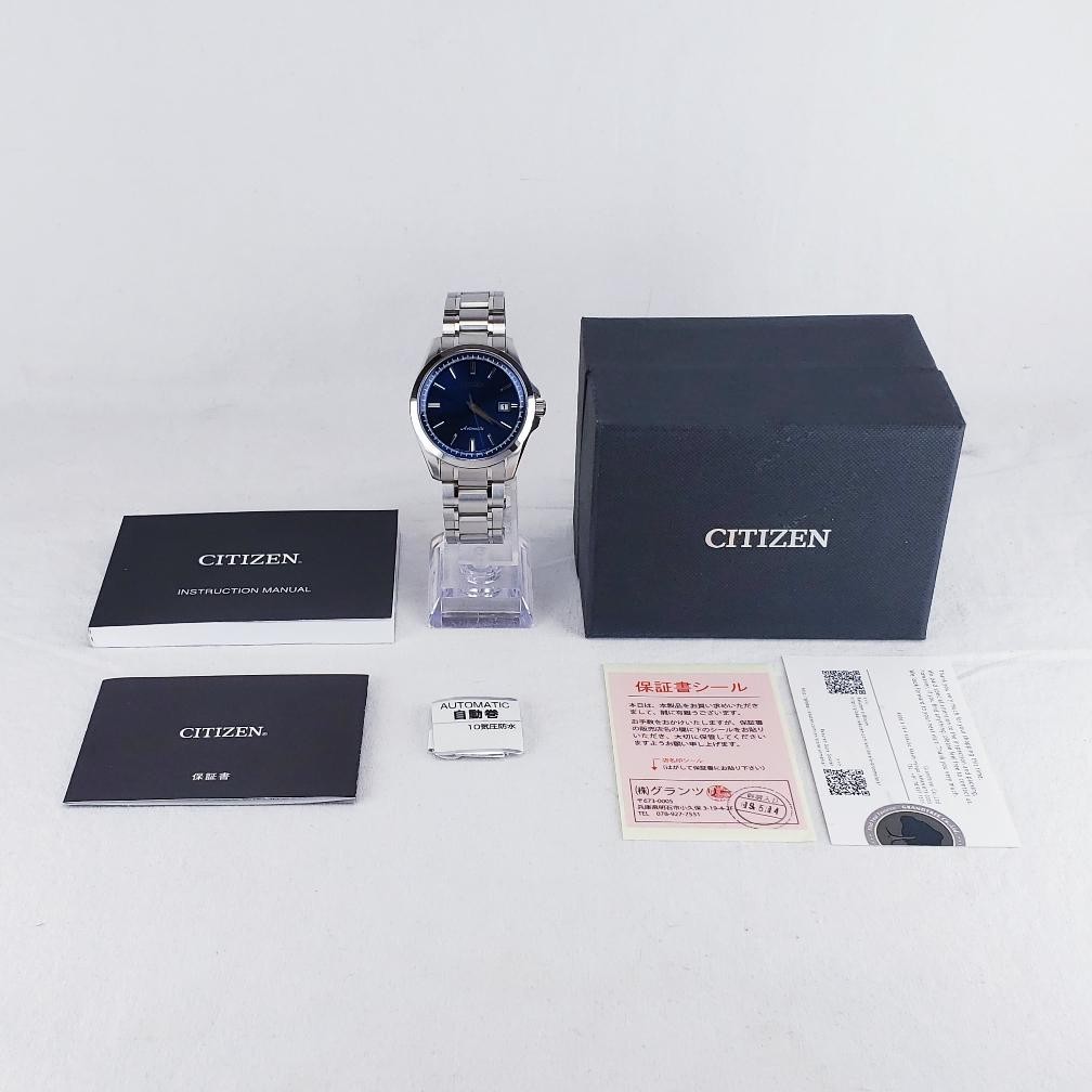 Citizen Collection NB1041-84L Blue-Face Automatic Gent’s Wristwatch (PB1030921)