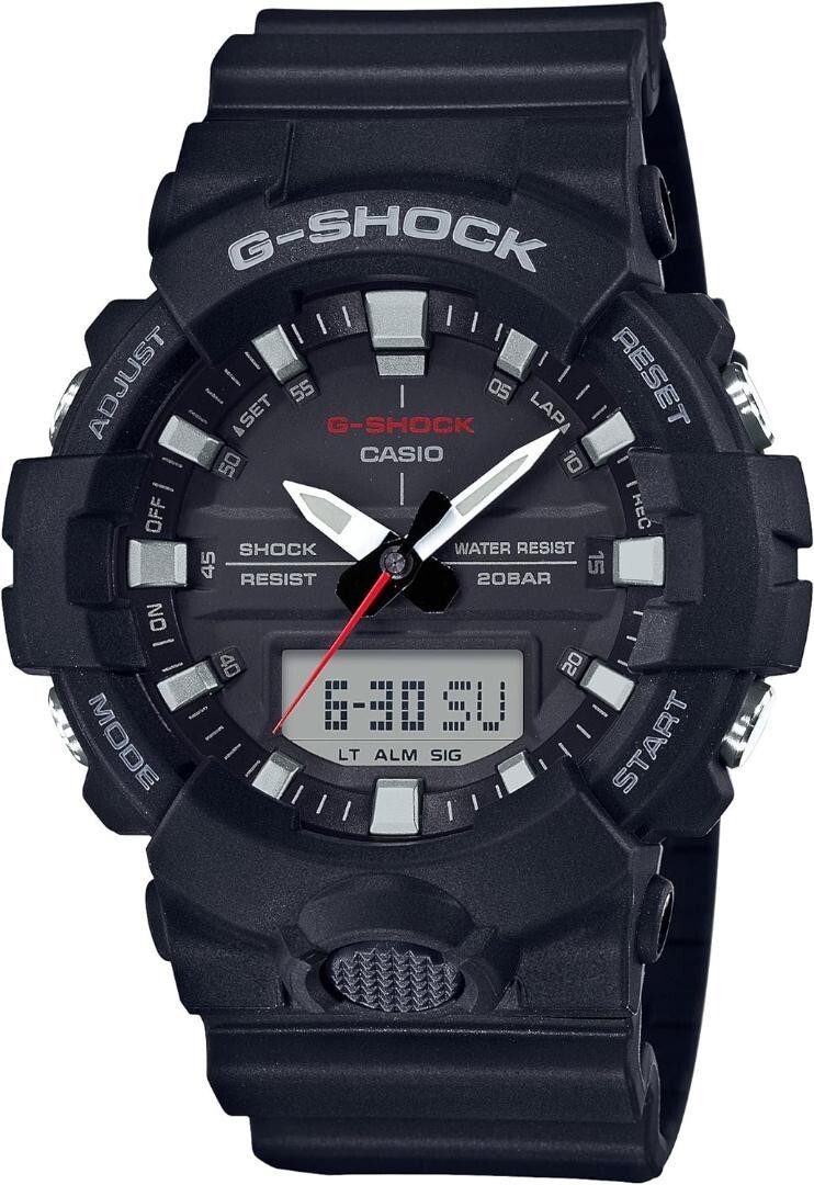 CASIO G-SHOCK GA-800-1AJF GA-800-1A Big Case Dual Time Stopwatch From Japan