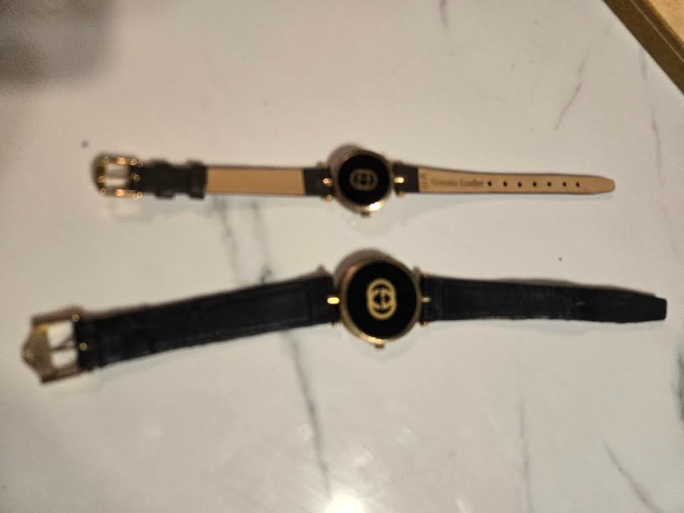 vintage Gucci 3000 set mens and ladies watch