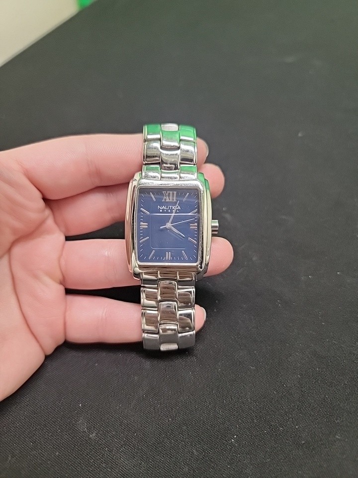 Nautica Brand Stainless Steel Men’s Watch Water Resistant 30 Meters