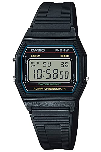 [Casio] Watch Casio Collection F-84W-1QJH Men’s Black