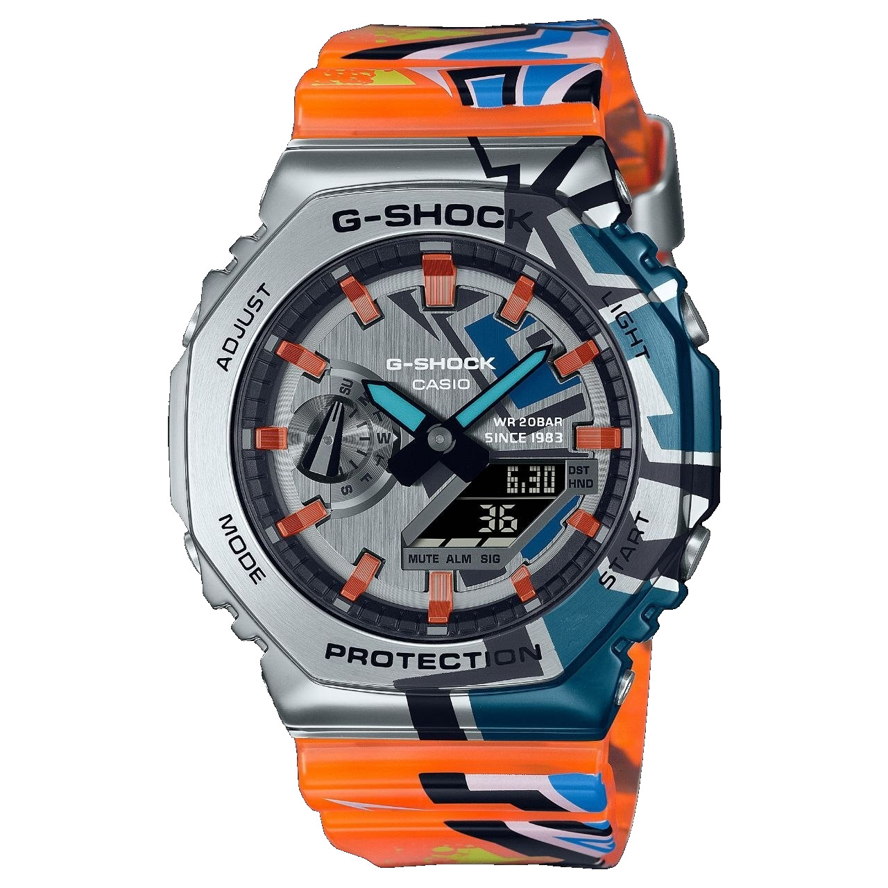G Shock GA2100 Street Spirit Special Edition CasiOak Bold Street Style Unique