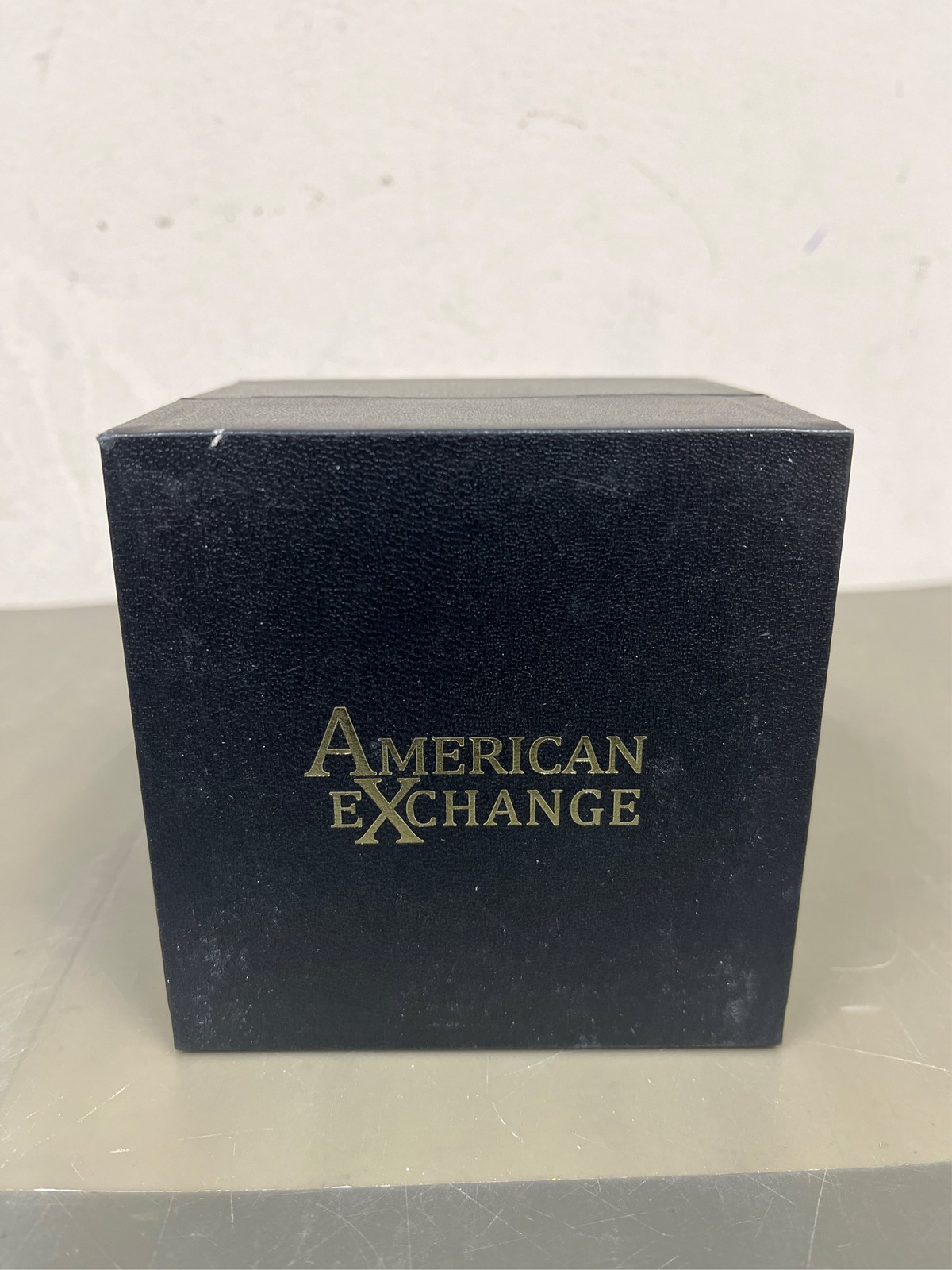 American Exchange Men’s Two Tone Metal Alloy Watch