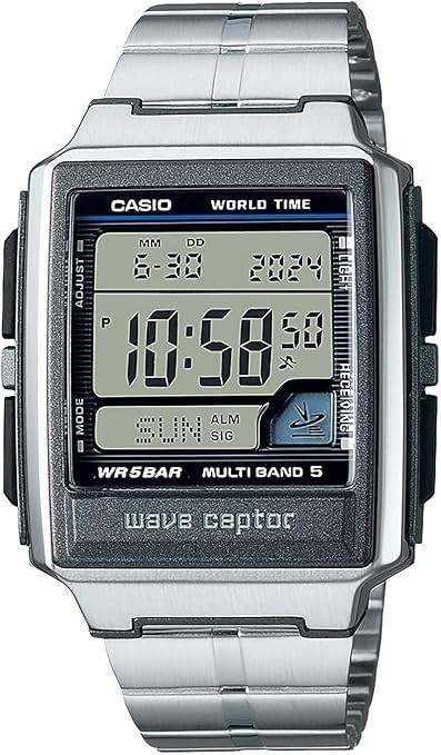 CASIO Men’s Watch WAVE CEPTOR Radio Clock Super Illuminator Type WV-59RD-1AJF