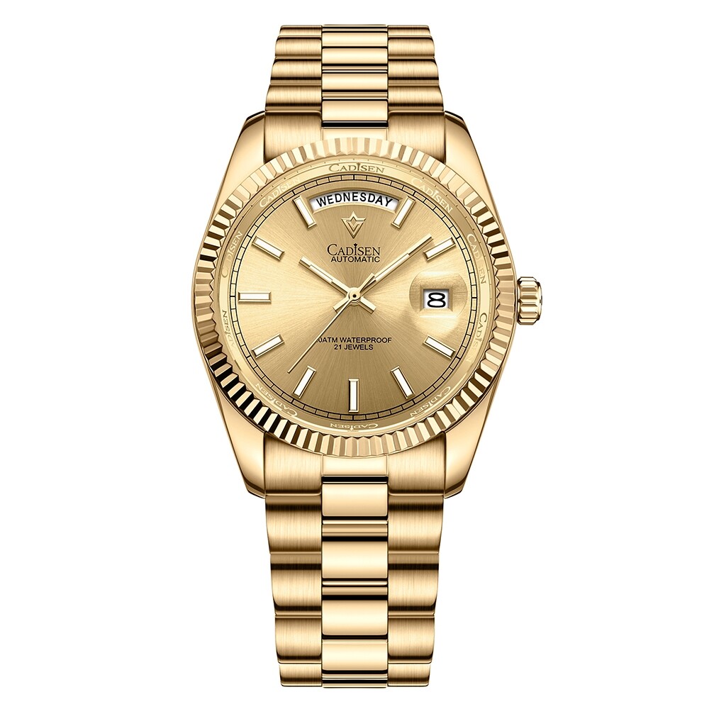 Men’s Automatic Mechanical Watch Sapphire Glass Miyota Movement 100M Waterproof