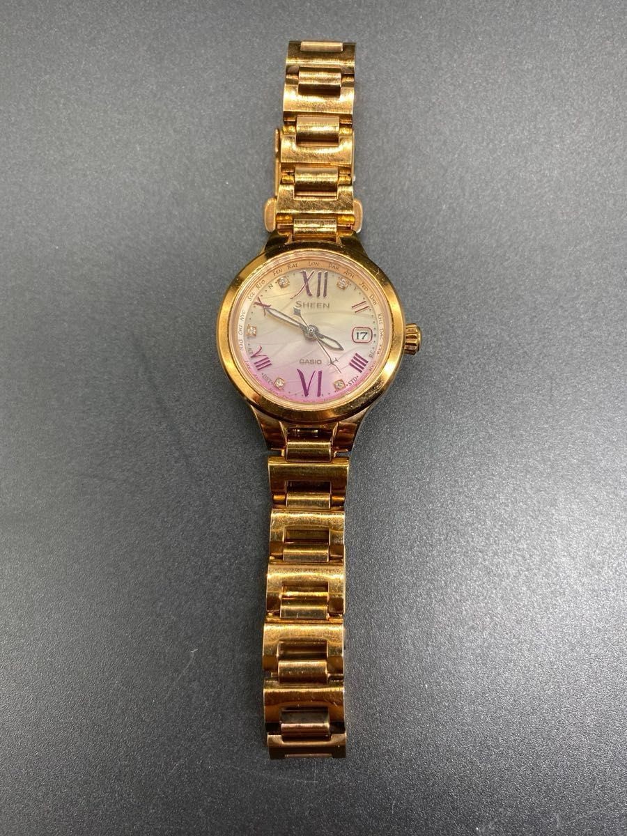 CASIO SHEEN Solar Radio SHW 1700PG 4AJR Limited Edition of 500 Special Model