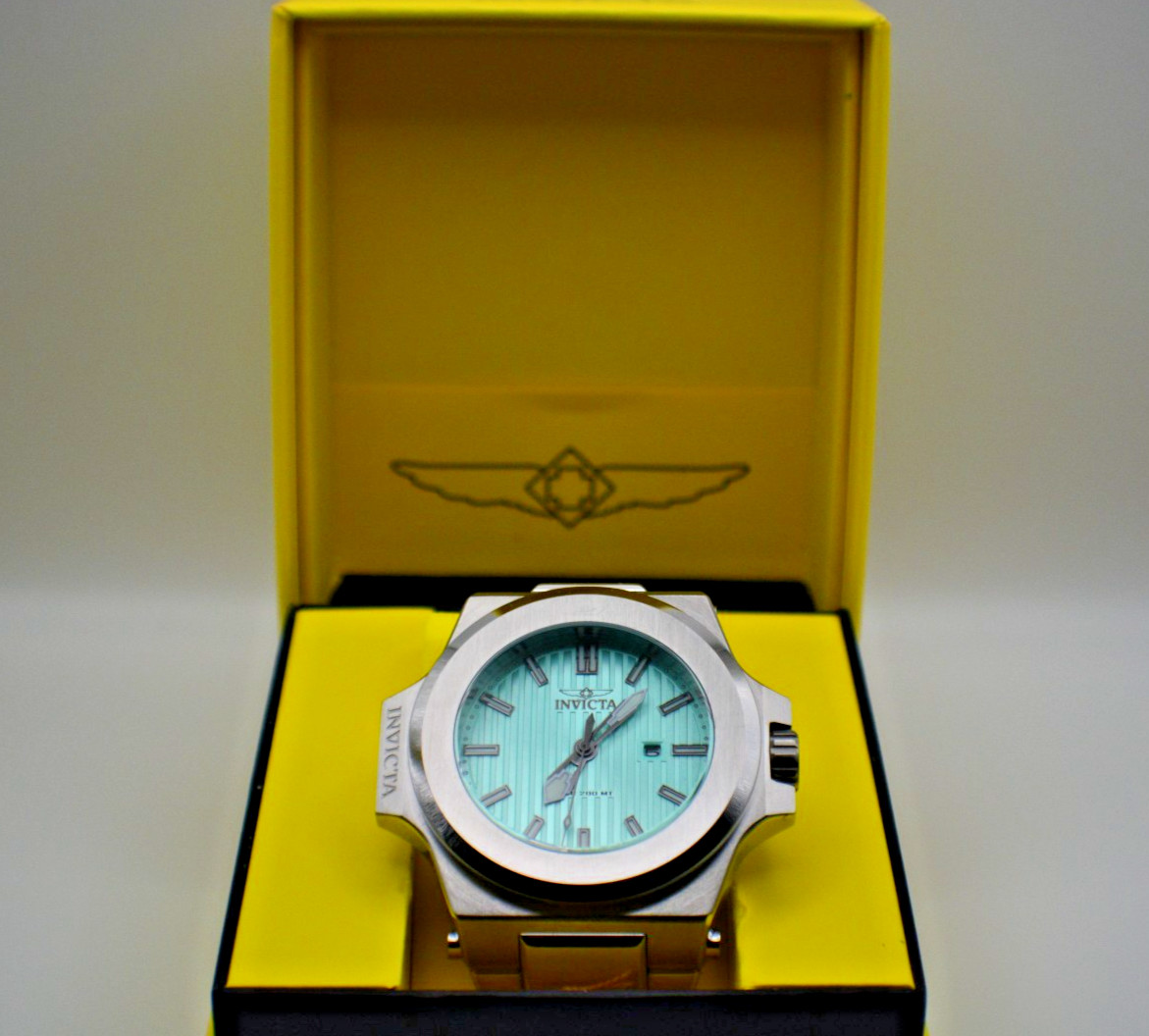 Invicta Akula Light Blue Dial Quartz Stainless Steel Men’s Watch 49069