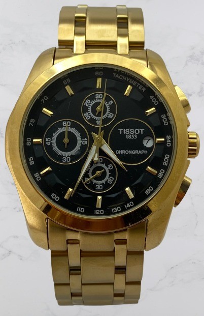 Refurbished Beautiful Tissot Chronograph/Date Men’s Quartz Working Wristwatch